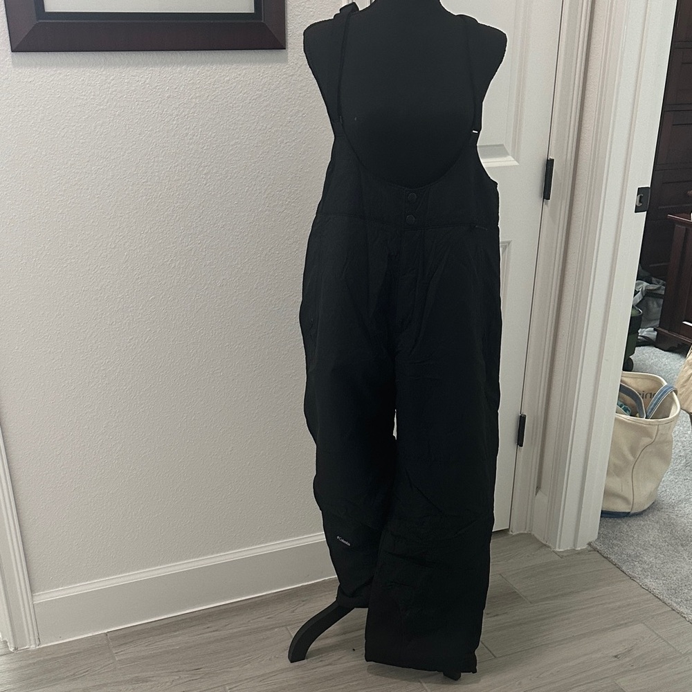 Columbia Women's Black Ski Overalls